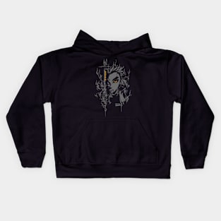 Demon Slayer Anime Character Kyojuro Rengoku Kids Hoodie
